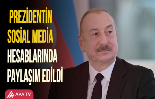 “Bu gün 50 milyondan çox insan üçün Azərbaycan dili ana dilidir” I APA TV
                                                