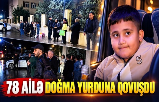 Böyük Qayıdışın növbəti mərhələsi:  Daha 272 sakin yurda döndü
                                                