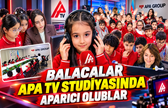 “Dünya” məktəbinin şagirdləri “APA Media Group”da olublar
                                                
