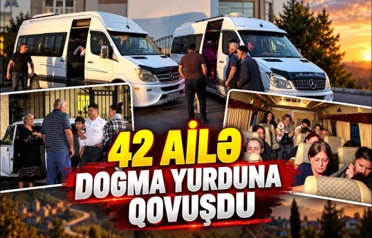 Böyük Qayıdışın növbəti mərhələsi:  Daha 193 sakin yurda döndü
                                                