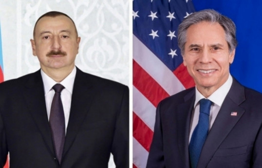 Entretien téléphonique entre le président Ilham Aliyev et Antony Blinken
