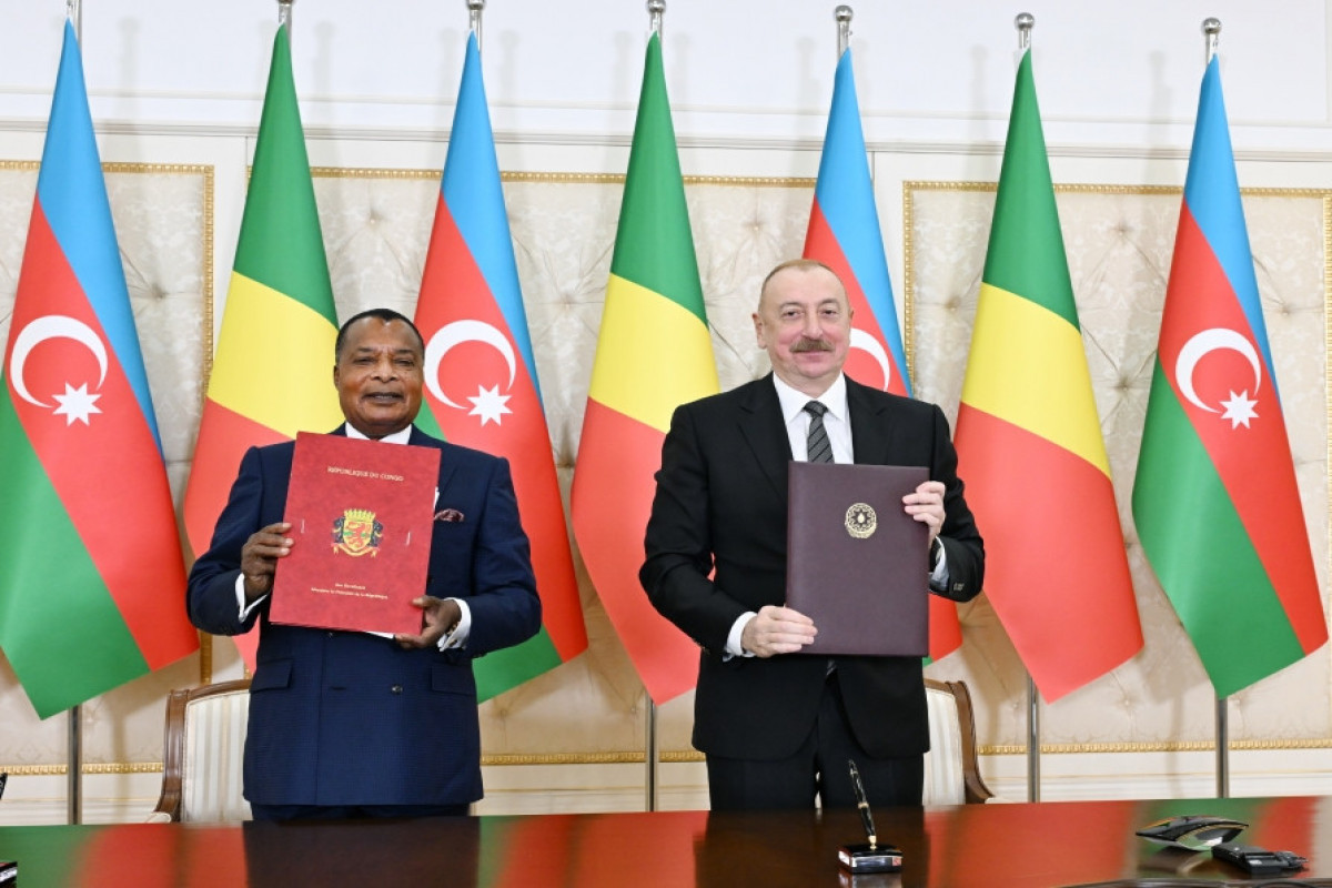 Un certain nombre de documents signé entre l’Azerbaïdjan et le Congo