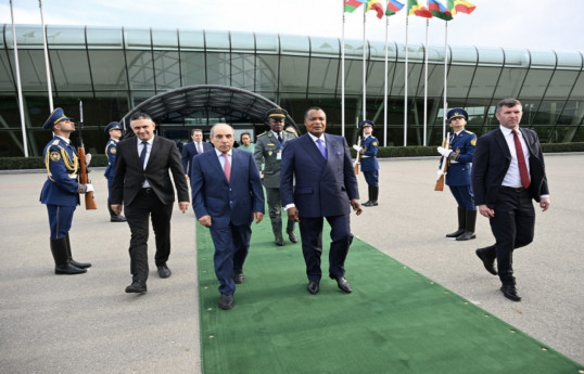 Le président du Congo termine sa visite officielle en Azerbaïdjan