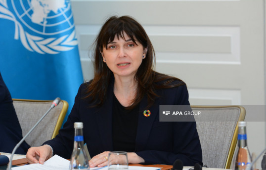 Vladanka Andreeva : l'ONU est prête à soutenir l'Azerbaïdjan face au changement climatique