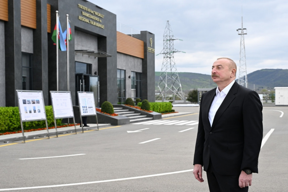 Déplacement du président Aliyev dans la région de Guébélé - Mise à Jour 