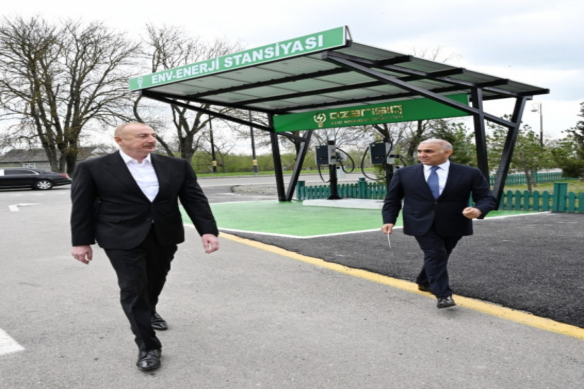 Déplacement du président Aliyev dans la région de Guébélé - Mise à Jour 