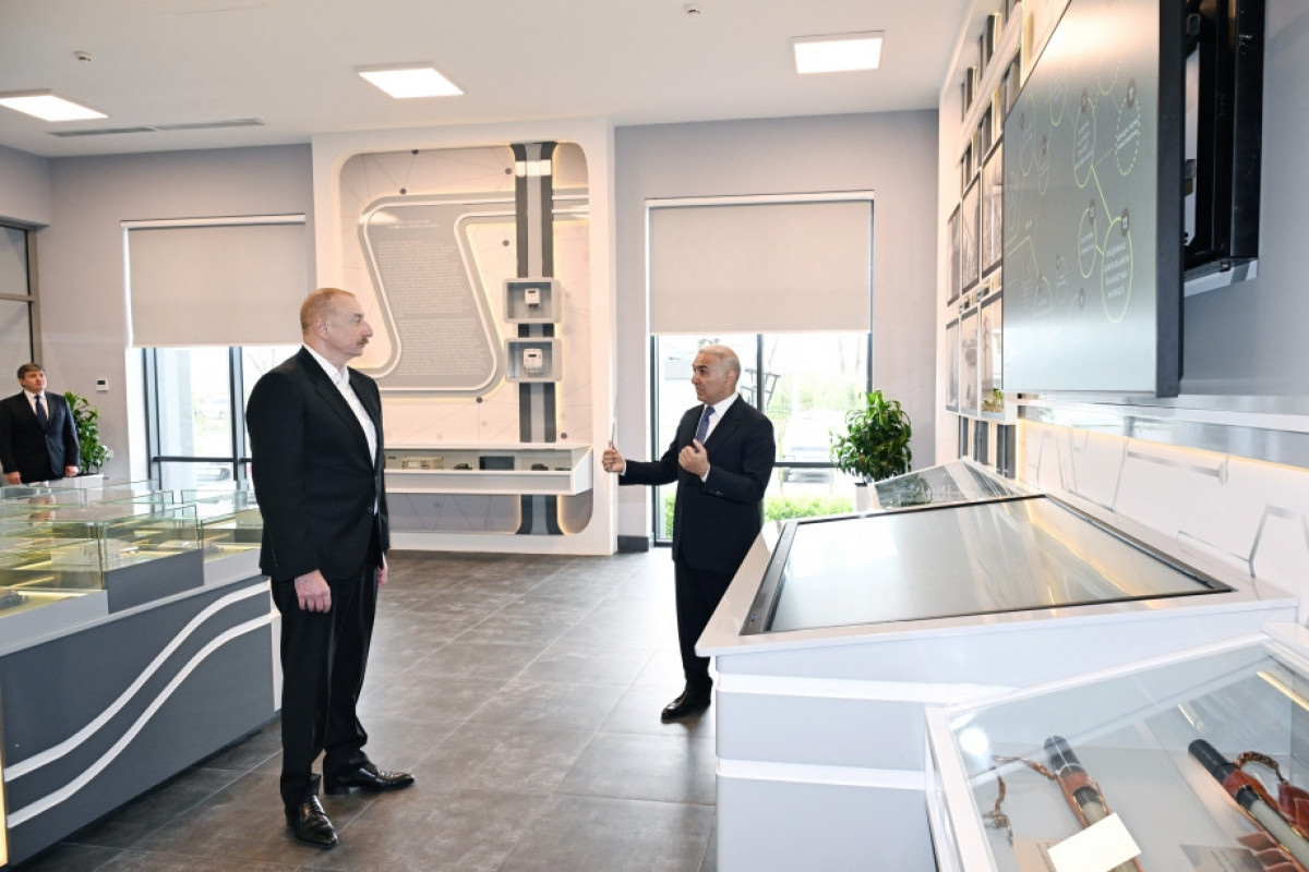 Déplacement du président Aliyev dans la région de Guébélé - Mise à Jour 
