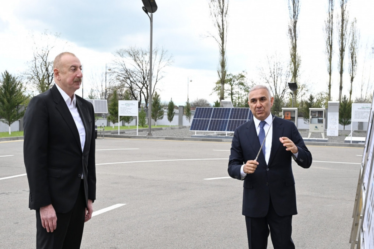 Déplacement du président Aliyev dans la région de Guébélé - Mise à Jour 
