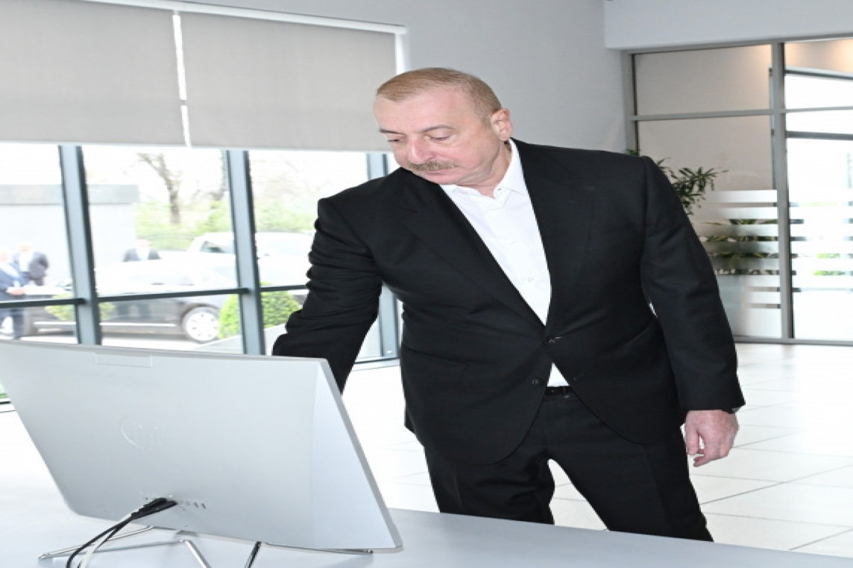 Déplacement du président Aliyev dans la région de Guébélé - Mise à Jour 
