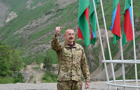 Ilham Aliyev a libéré les 4 villages de Gazakh sans balle, ni sans faire couler le sang