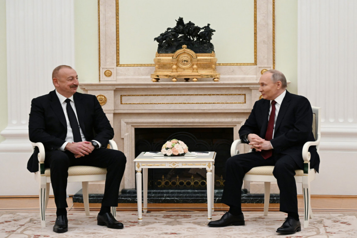 Moscou : les présidents Aliyev et Poutine se rencontrent en tête-à-tête