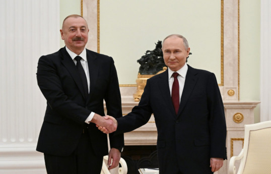 Moscou : les présidents Aliyev et Poutine se rencontrent en tête-à-tête