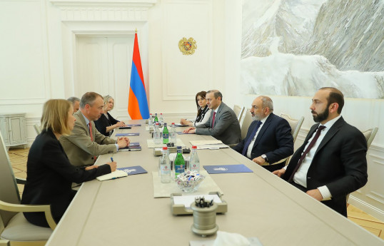 Pashinyan et Toivo Klaar discutent de la délimitation de la frontière avec l'Azerbaïdjan
