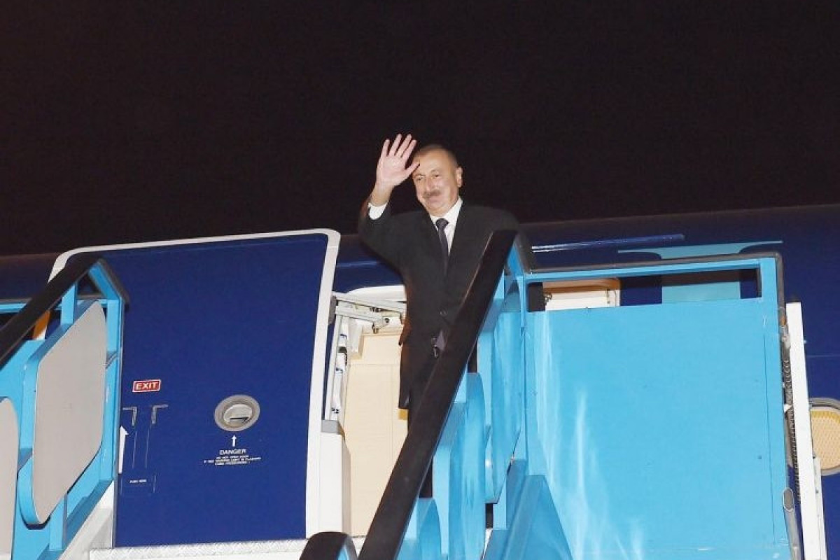 Le président Ilham Aliyev termine sa visite de travail en Russie