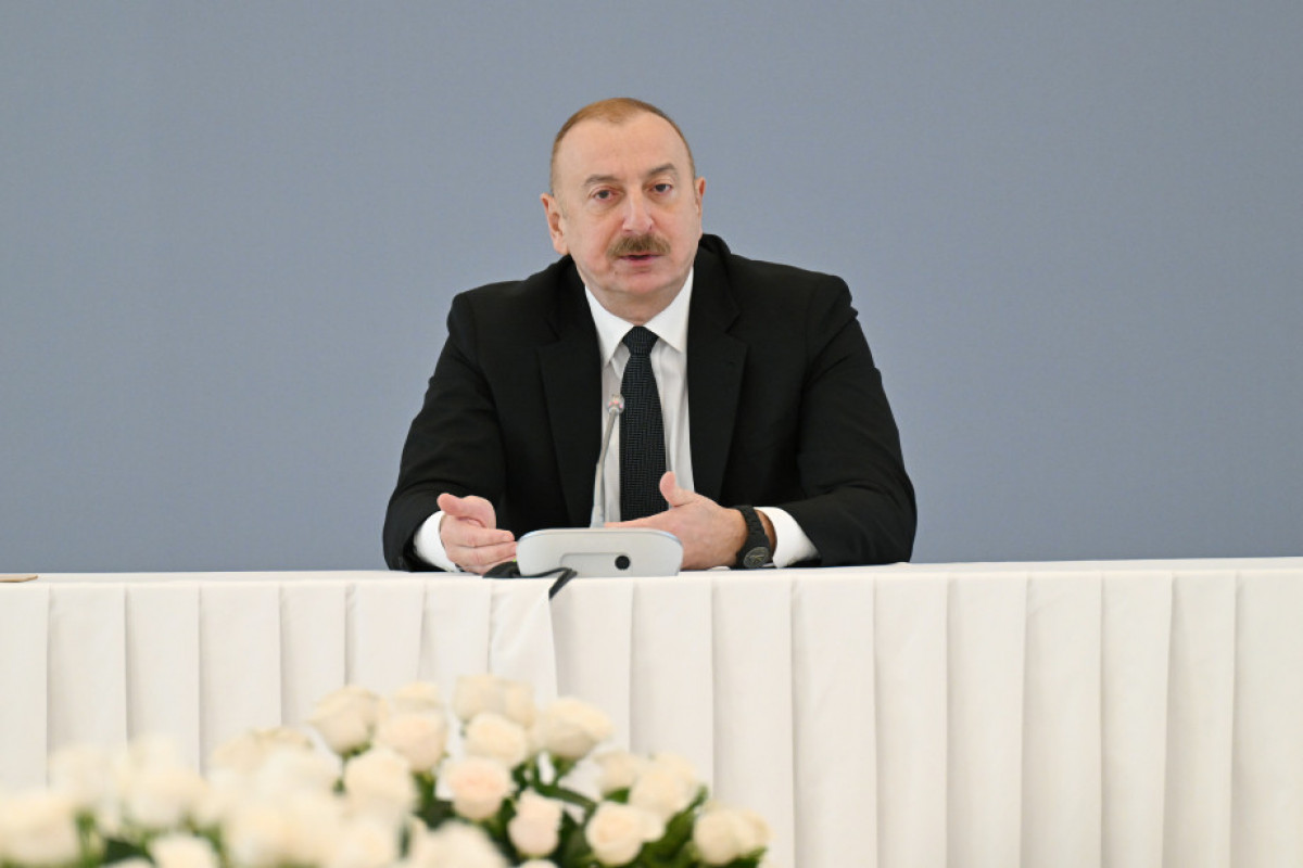 Le président Ilham Aliyev : L