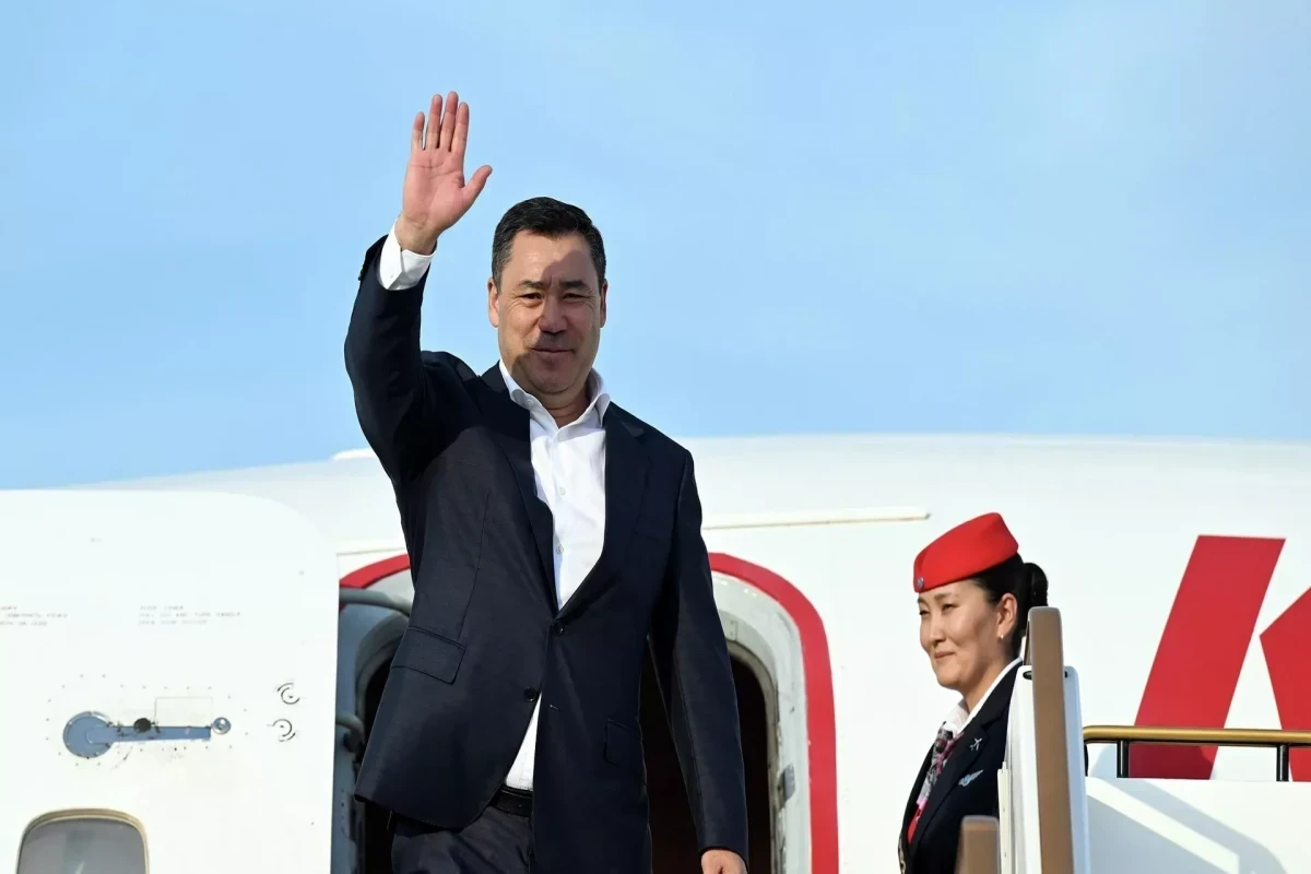 Le président kirghiz arrive en Azerbaïdjan - Mise à jour 