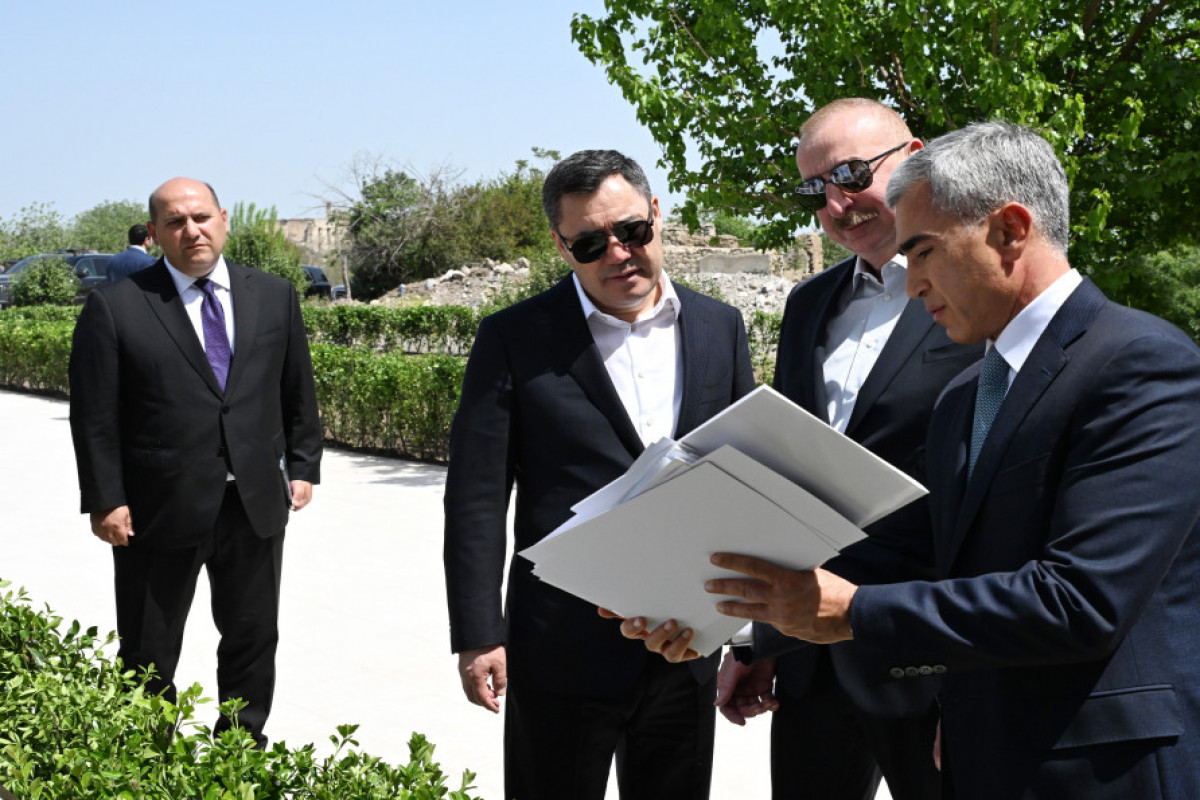 Agdam : les présidents azerbaïdjanais et kirghiz participent à la réouverture de la Mosquée Juma restaurée