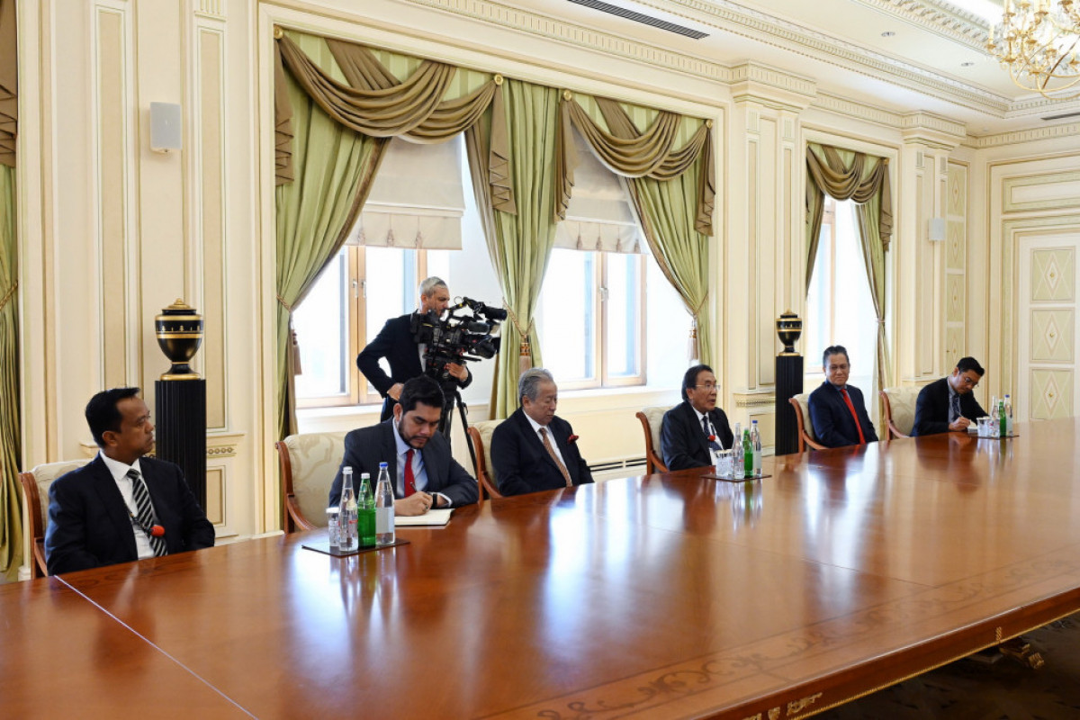 Le président Ilham Aliyev reçoit le président du Sénat malaisien