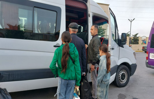 Un autre groupe de familles d’anciens déplacés retourne à Fuzouli - Photo 
