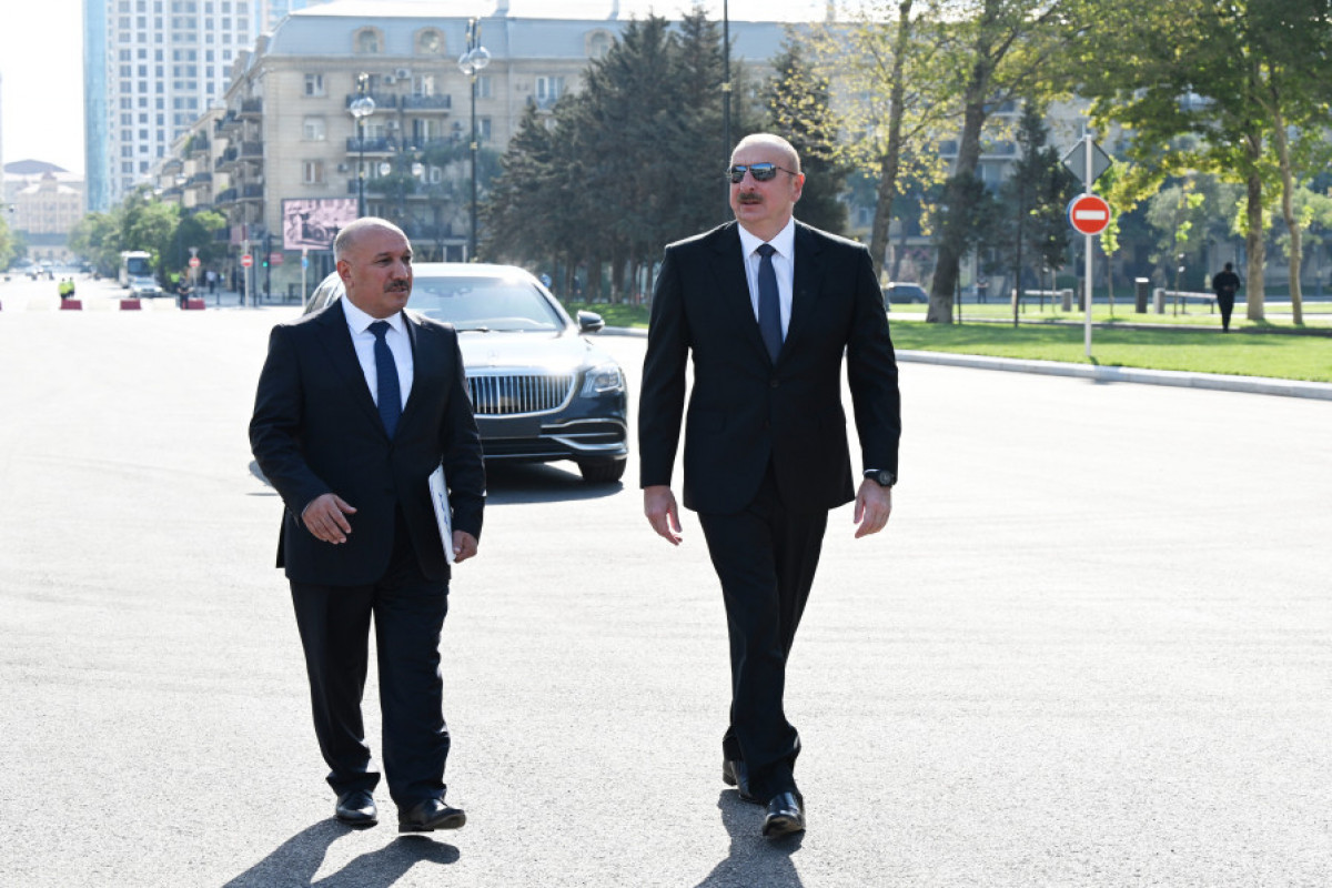 Le président Ilham Aliyev prend part à l