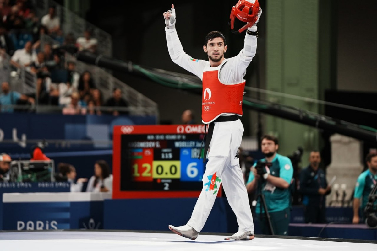 Paris 2024 : Le taekwondoka azerbaïdjanais remporte l’argent des Jeux olympiques