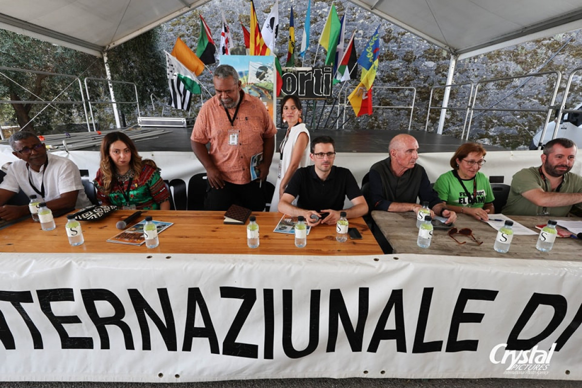 Une conférence internationale des représentants des peuples vivant sous le colonialisme français s'est tenue en Corse