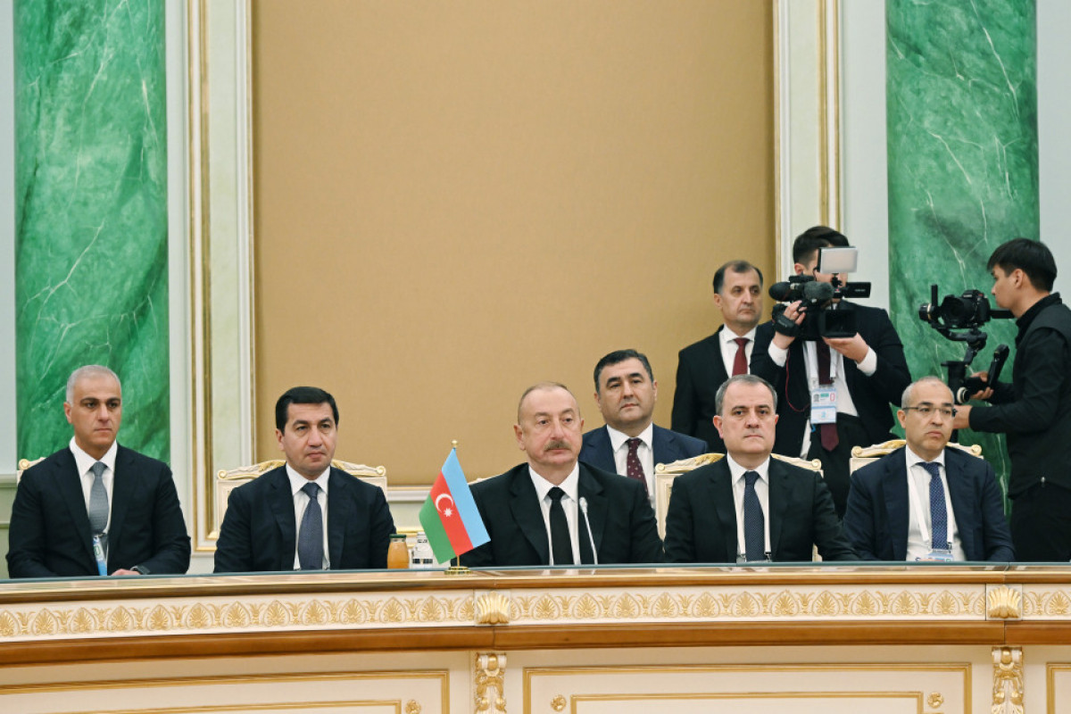 Astana : Le président Ilham Aliyev a pris part à la réunion des chefs d