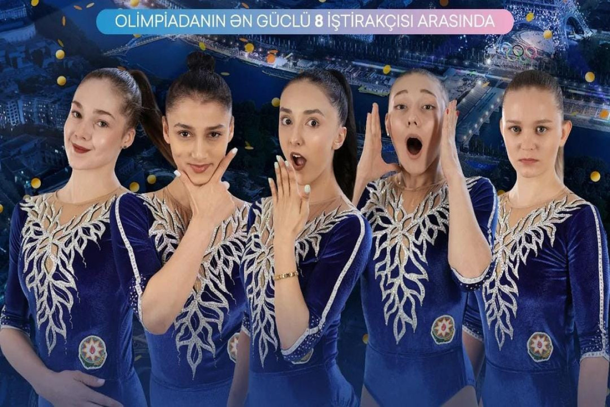 Paris2024 L’équipe d’Azerbaïdjan de gymnastique rythmique qualifiée