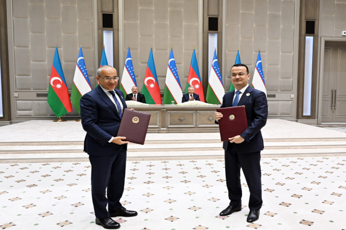 L’Azerbaïdjan et l’Ouzbékistan signent un certain nombre de documents