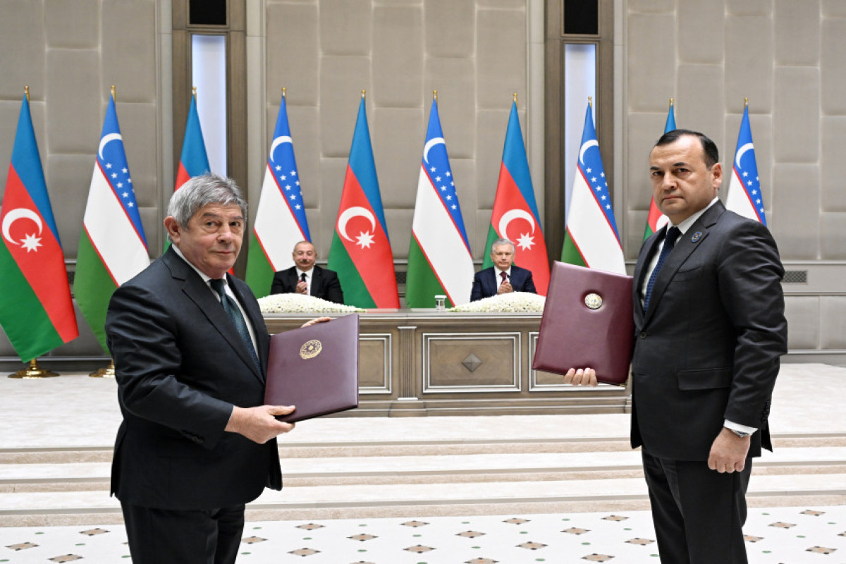 L’Azerbaïdjan et l’Ouzbékistan signent un certain nombre de documents