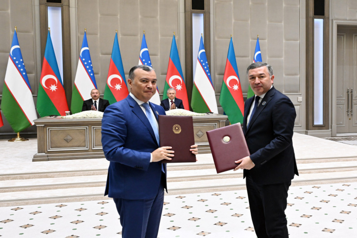 L’Azerbaïdjan et l’Ouzbékistan signent un certain nombre de documents