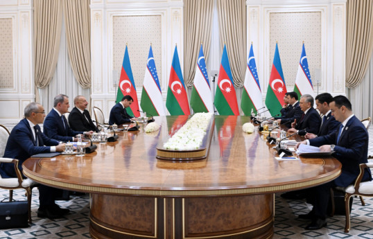 Tachkent : Réunion restreinte des présidents azerbaïdjanais et ouzbek