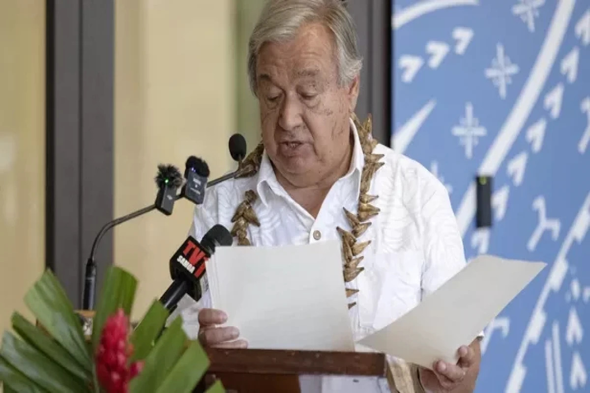 Montée des eaux dans le Pacifique  : le chef de l