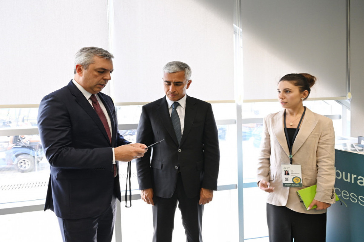 Le président du Comité d’organisation de la COP29 visite le Stade olympique de Bakou