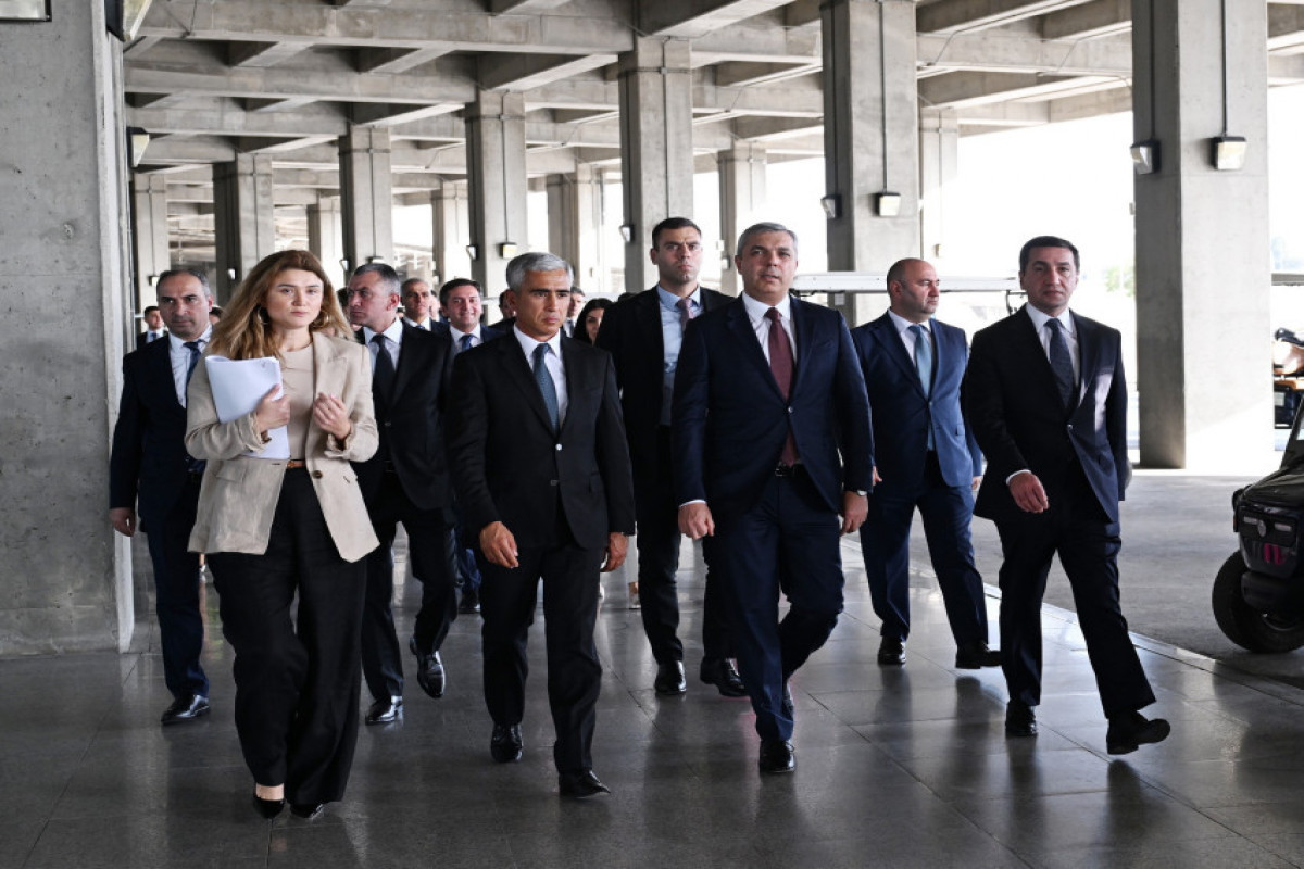Le président du Comité d’organisation de la COP29 visite le Stade olympique de Bakou