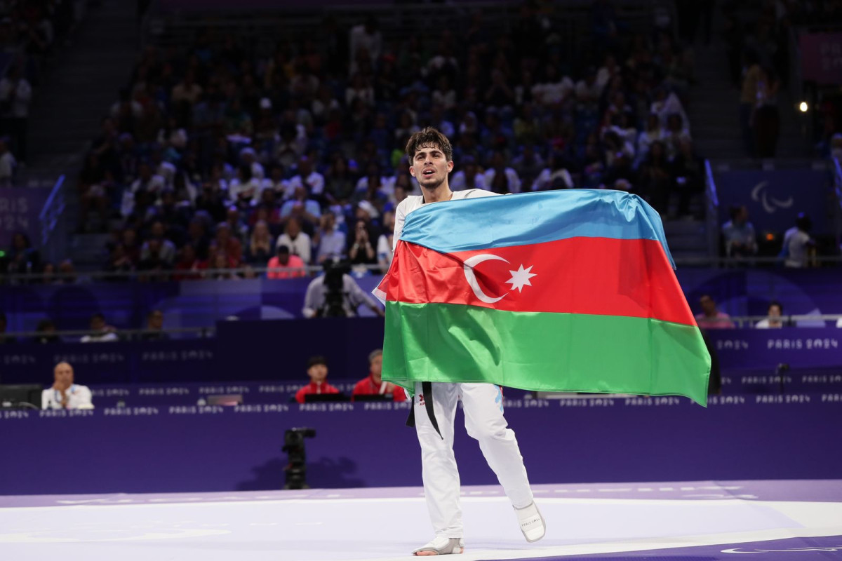 Paris 2024 : L’athlète de para-taekwondo Sabir Zeynalov remporte le bronze