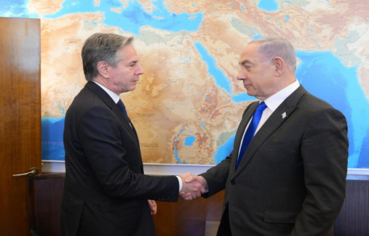Rencontre entre Antony Blinken et Benjamin Netanyahu
