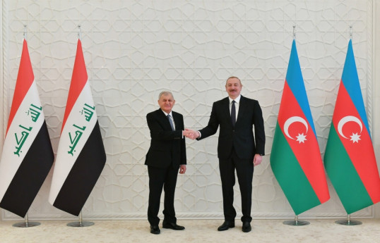 Le président Ilham Aliyev reçoit un appel téléphonique du Président irakien