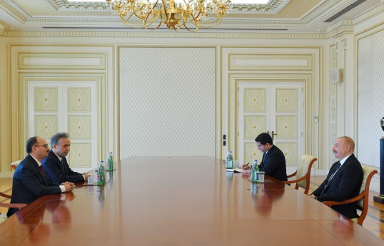 Le président Aliyev reçoit le secrétaire général de la TURKPA et le chef de la mission internationale d’observation électorale