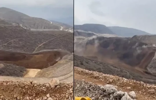 Glissement de terrain dans une mine d'or en Turquie, 9 ouvriers ensevelis sous terre- Vidéo  - mise à jour 
