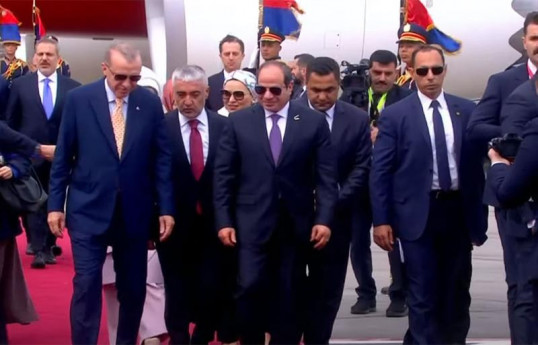 Le président turc Erdogan est arrivé au Caire