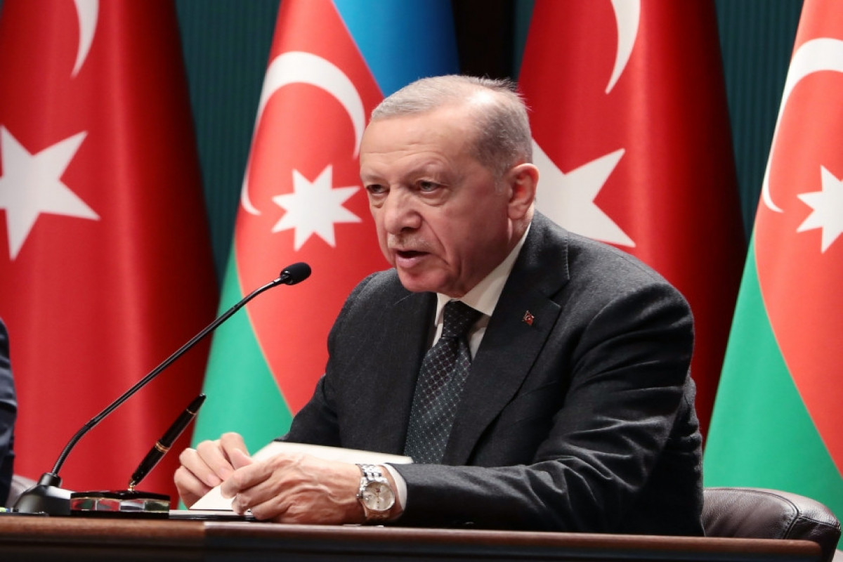 Les président azerbaïdjanais et turc font des déclarations à la presse - Vidéo  - Photos 