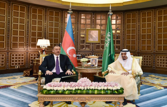 lham Aliyev envoie une lettre de félicitations au roi d'Arabie Saoudite