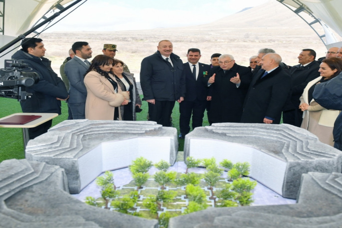 Le président Ilham Aliyev se rend à Khankendi après avoir posé la 1ère pierre du mémorial du génocide à Khodjaly - Mise à jour  - Photos 