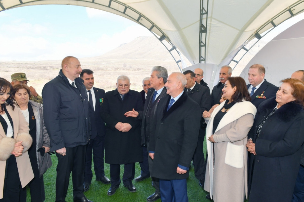 Le président Ilham Aliyev se rend à Khankendi après avoir posé la 1ère pierre du mémorial du génocide à Khodjaly - Mise à jour  - Photos 