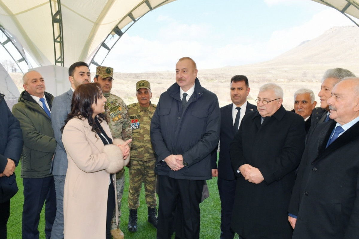Le président Ilham Aliyev se rend à Khankendi après avoir posé la 1ère pierre du mémorial du génocide à Khodjaly - Mise à jour  - Photos 