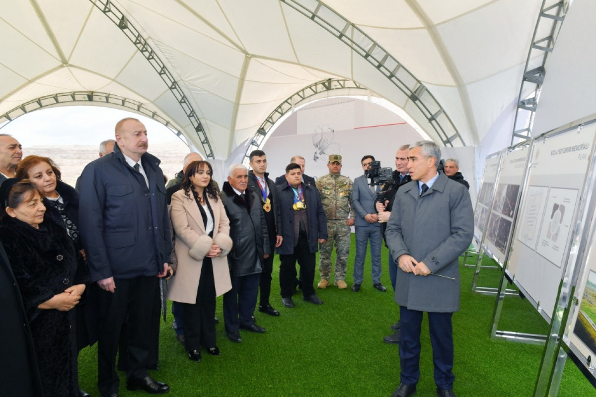 Le président Ilham Aliyev se rend à Khankendi après avoir posé la 1ère pierre du mémorial du génocide à Khodjaly - Mise à jour  - Photos 