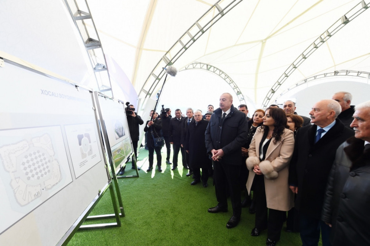 Le président Ilham Aliyev se rend à Khankendi après avoir posé la 1ère pierre du mémorial du génocide à Khodjaly - Mise à jour  - Photos 