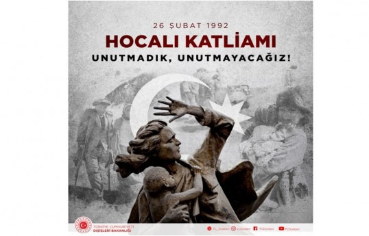 Ankara considère le massacre de Khodjaly comme un chapitre noir de l'histoire de l'humanité