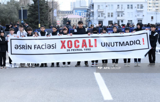 Le peuple azerbaïdjanais commémore les victimes du génocide de Khodjaly - Photos 